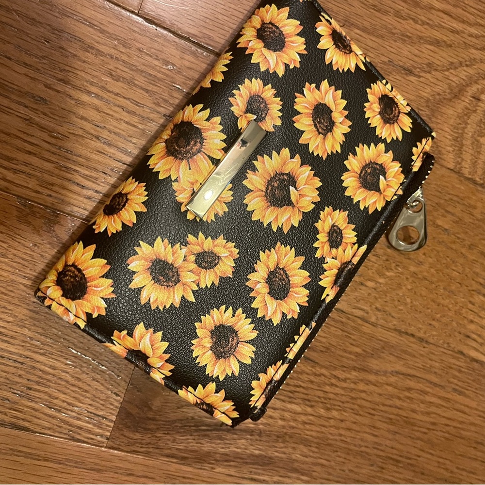 Womens Sunflower Wallet